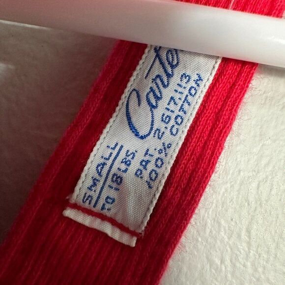 Vintage Carters Red Baby Romper Jumper Small 6-9 Months Holiday Christmas - Picture 2 of 3